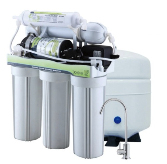 Drinking Water Reverse Osmosis (RO) with 5- Stages Purification
